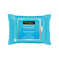 NEUTROGENA drėkinamosios veido valymo servetėlės HYDRO BOOST N25