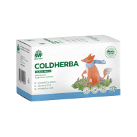 ŠVENČIONIŲ VAISTAŽOLĖS kvėpavimo takams, imunitetui COLDHERBA VAIKAMS, žolelių arbata, 1,5 g x 20 vnt.