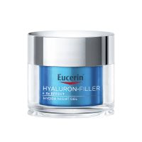EUCERIN Hyaluron-Filler +3x Effect drėkinamasis naktinis gelis su hialurono rūgštimi ir provitaminu B5, 50 ml