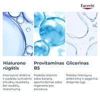 EUCERIN Hyaluron-Filler +3x Effect drėkinamasis naktinis gelis su hialurono rūgštimi ir provitaminu B5, 50 ml
