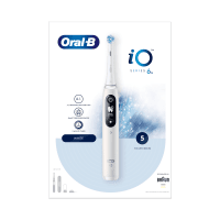 ORAL B elektrinis dantų šepetėlis iO 6 SERIES WHITE