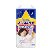 MOONY naktinės sauskelnės-kelnaitės AIRFIT, L, mergaitėms, 9-14 kg N30