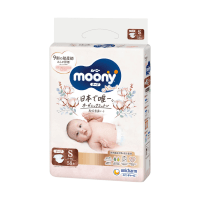 MOONY sauskelnės NATURAL, S, 4-8 kg, N58