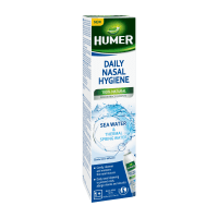HUMER terminio ir jūros vandens nosies purškalas DAILY NASAL HYGIENE, 50 ml