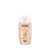 ISDIN FUSION WATER MAGIC, veido emulsija SPF50 su spalva LIGHT, 50 ml