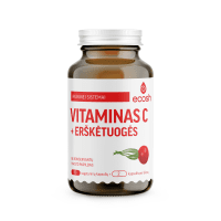 ECOSH vitaminas C su erškėtuogėmis, kapsulės, N90