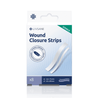 LIVSANE žaizdų uždarymo juostelės N8