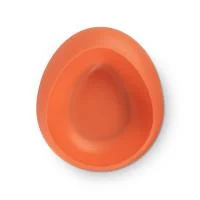 Baboo nuožulnus dubenėlis su prlimpančiu dugnu, 6+ mėn, persikinė