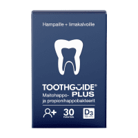 TOOTHGUIDE PLUS gerosios bakterijos burnai ir vitaminas D3 pastilės, N30, 24 g