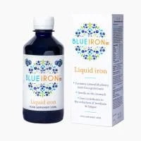 BlueIron skystoji geležis, mėlynių skonio, 330 ml