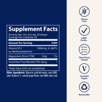 TRACE MINERALS skystas vitaminas B12 1000 mcg, 59 ml