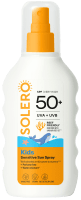 SOLERO vaikams skirtas jautrios odos purškalas nuo saulės SPF 50+ nuo 6 mėn, 200 ml