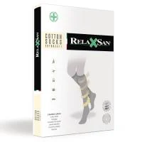 Relaxsan Milk kojinės iki kelių 140den 5d/mėlyna /820M