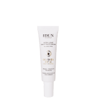 IDUN Minerals ypač lengvas dieninis veido kremas su niacinamidu, visų tipų odai, SPF 50, 30 ml