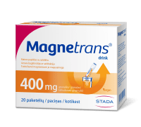 MAGNETRANS DRINK 400mg granulės N20