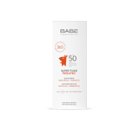 BABE SUPER FLUID PEDIATRIC apsauginė veido emulsija vaikams SPF50, 50 ml