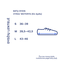 PULSAAR ACTIVE čiurnos mova, juoda spalva, S dydis