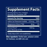 Trace Minerals, Joninis Jodas 225mcg, 59 ml