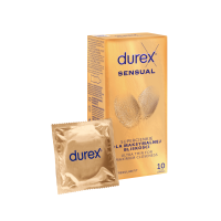 Durex Sensual prezervatyvai, 10 vnt.