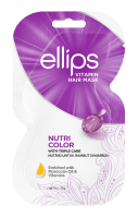 ELLIPS plaukų kaukė „Nutri Color“ 20 g