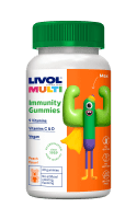 LIVOL MULTI Immunity Vegan meškiukai guminukai, N60