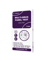 6 narkotinių medžiagų testas (šlapimas),1 vnt. Testera