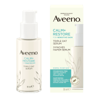 AVEENO Calm & Restore trigubo poveikio serumas su avižomis, 30ml