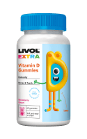 LIVOL EXTRA vitamino D3 guminukai 120 g, N60