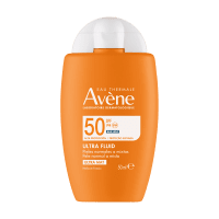 AVENE SUN ULTRA INVISIBLE apsauginė veido emulsija nuo saulės , SPF 50+ 50ML