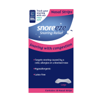 SNOREEZE nosies juostelės nuo knarkimo, L, 10vnt.