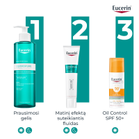 EUCERIN® DermoPure Clinical matinį efektą suteikiantis fluidas į aknę linkusiai odai, 40 ml