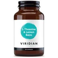 VIRIDIAN L-Theanine and Lemon Balm, N30 
