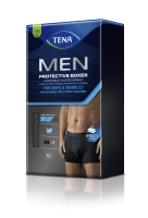 TENA Men Protective Boxer Black XL N1