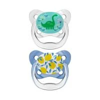 DR.BROWN'S čiulptukai PREVENT BUTTERFLY 6-18 mėn., mėlyni, 2 vnt.