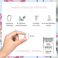 NATURTREU Maisto papildas nėščioms, 90 kapsulių