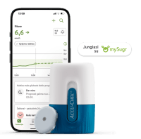 ACCU-CHEK SmartGuide nuolatinės gliukozės stebėsenos sistema