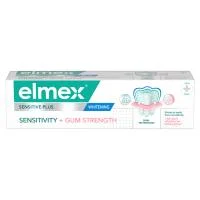 ELMEX balinanti dantų pasta jautriems dantims ir dantenų priežiūrai Sensitive Plus Sensitivity + Gum + White, 75 ml