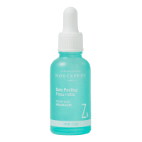 NOVEXPERT šveičiamasis naktinis serumas į bėrimus linkusiai odai su AHA ir PHA rūgštimis, 30 ml