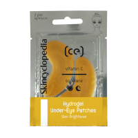 Skincyclopedia gelinės paakių kaukės su vitaminu C, niacinamidu, hialurono rūgštimi, 2 vnt.