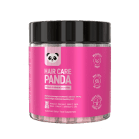 HAIR CARE PANDA maisto papildas plaukams, be cukraus, 300 g