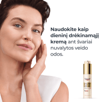 EUCERIN Hyaluron-Filler + Elasticity itin lengvos tekstūros dieninis kremas SPF 50, 50 ml