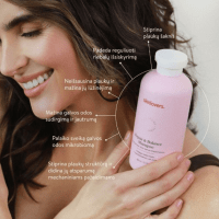 SKINLOVERS Repair & Balance atkuriamasis šampūnas dažytiems ir pažeistiems plaukams, 300 ml