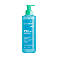 BIODERMA švelnus gelinis prausiklis riebiai, mišriai odai SÉBIUM GEL MOUSSANT, 400 ml