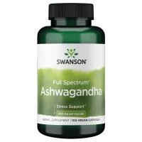 SWANSON Ašvaganda (Ashwagandha) 450 mg., veganiškos kapsulės, N100