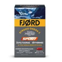 FJORD STRONG OMEGA-3 SPORT žuvų taukai, N60
