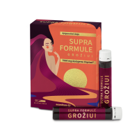 SUPRA FORMULE grožiui skystas maisto papildas buteliukuose, N14 x 25 ml
