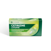 LIVSANE Cetirizine 10 mg plėvele dengtos tabletės, N10