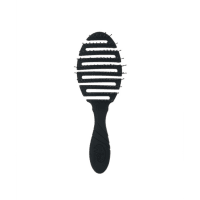 WETBRUSH Pro Flex Dry plaukų džiovinimo šepetys, juodas