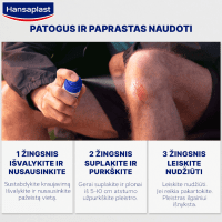 HANSAPLAST Second Skin Protection purškiamas pleistras, 40 ml