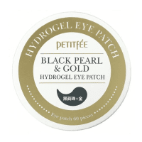 PETITFEE Black Pearl & Gold hidrogelinės paakių pagalvėlės, N60